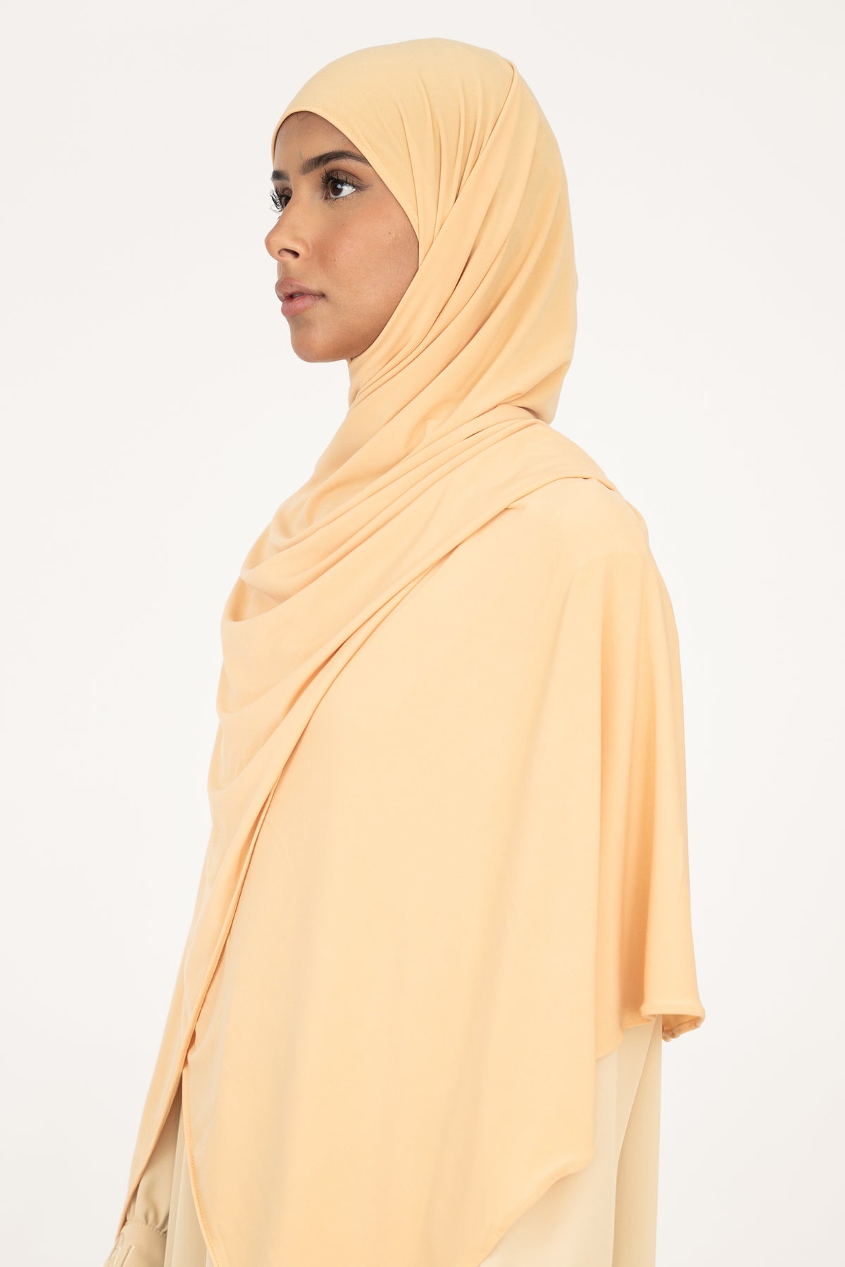 Premium Jersey Hijab - Butter Yellow