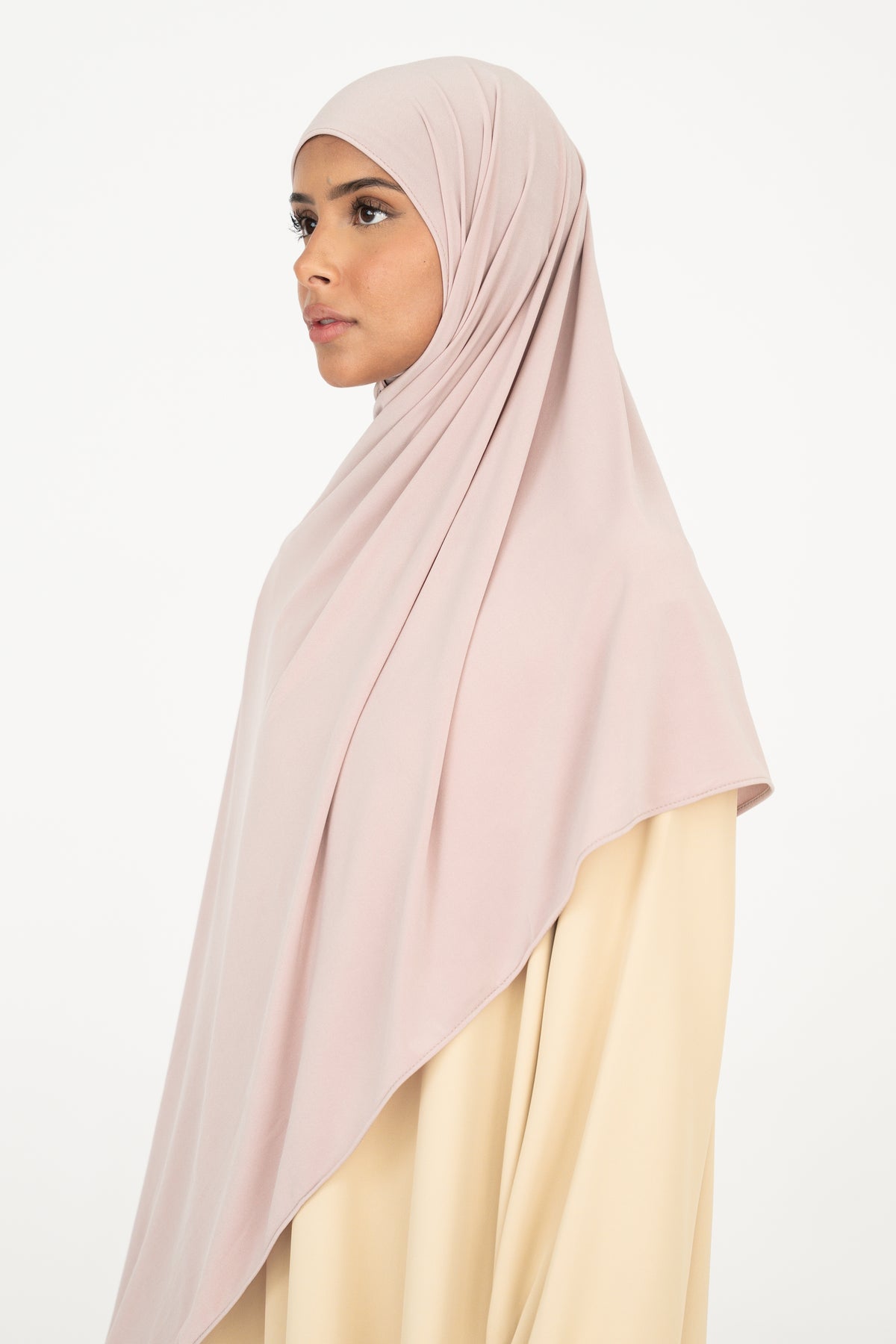 Premium Jersey Hijab - Powder Blush