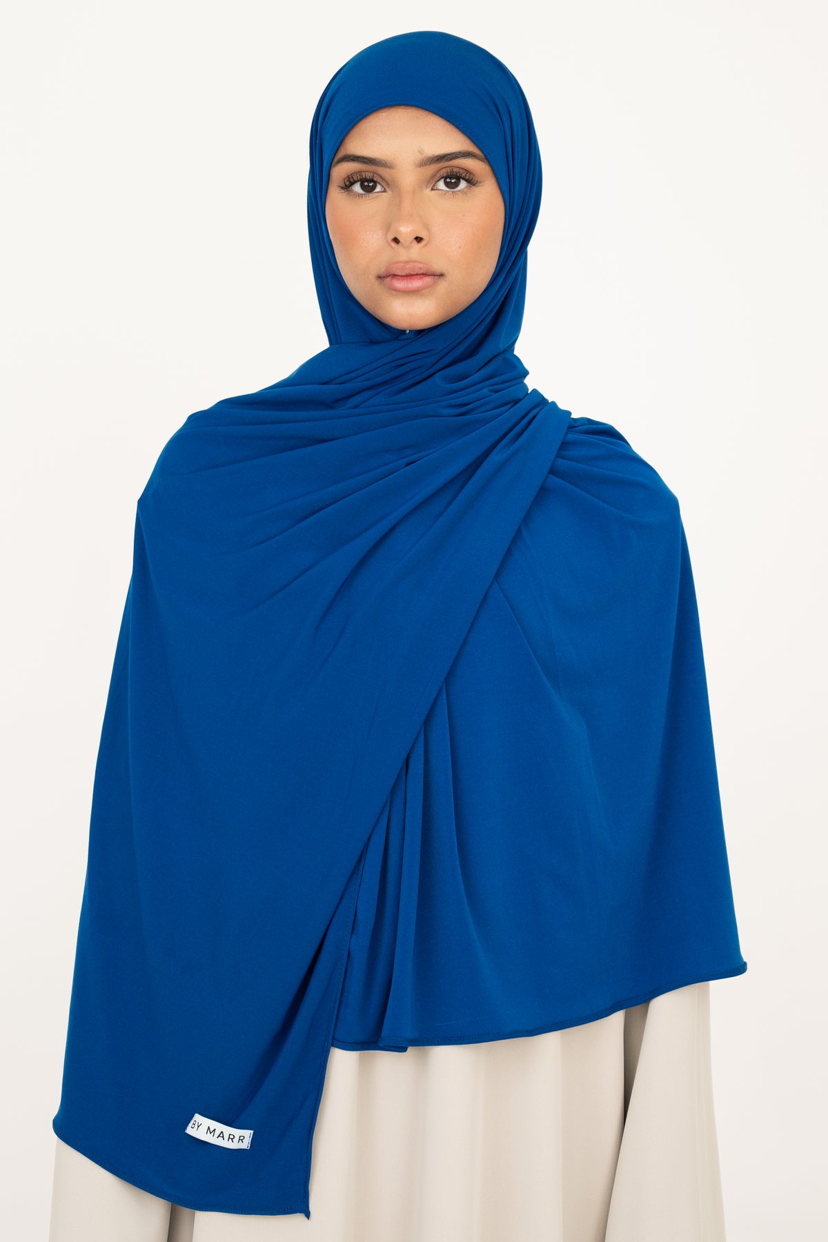 Premium Jersey Hijab - Ocean Blue
