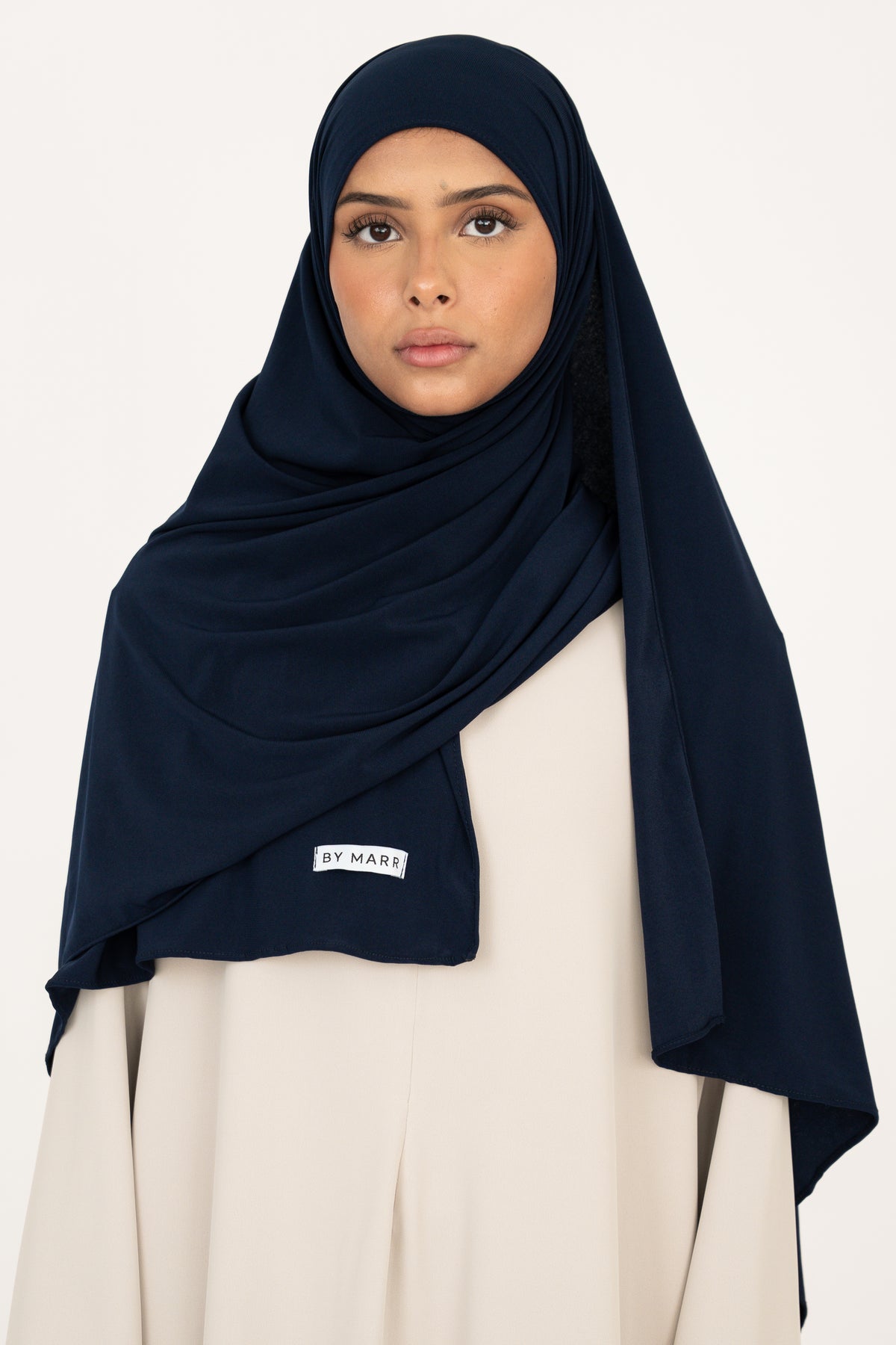 Premium Jersey Hijab - Deep Navy