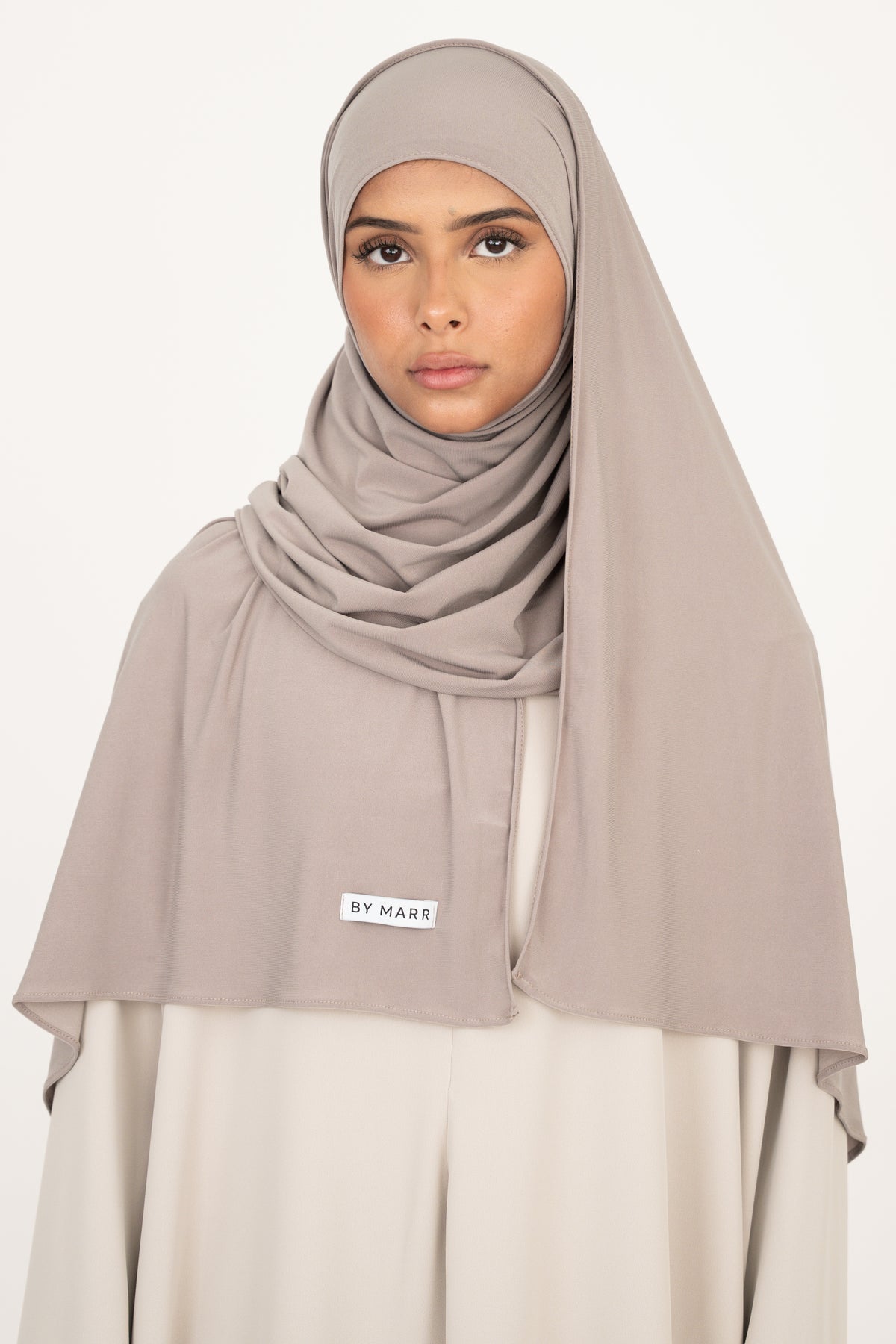 Premium Jersey Hijab - Oyster Grey