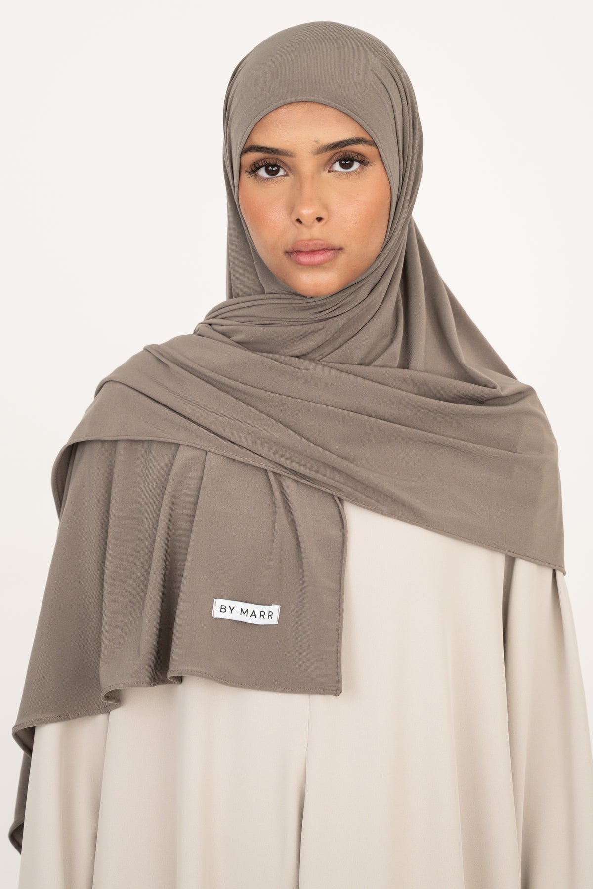 Premium Jersey Hijab - Mushroom