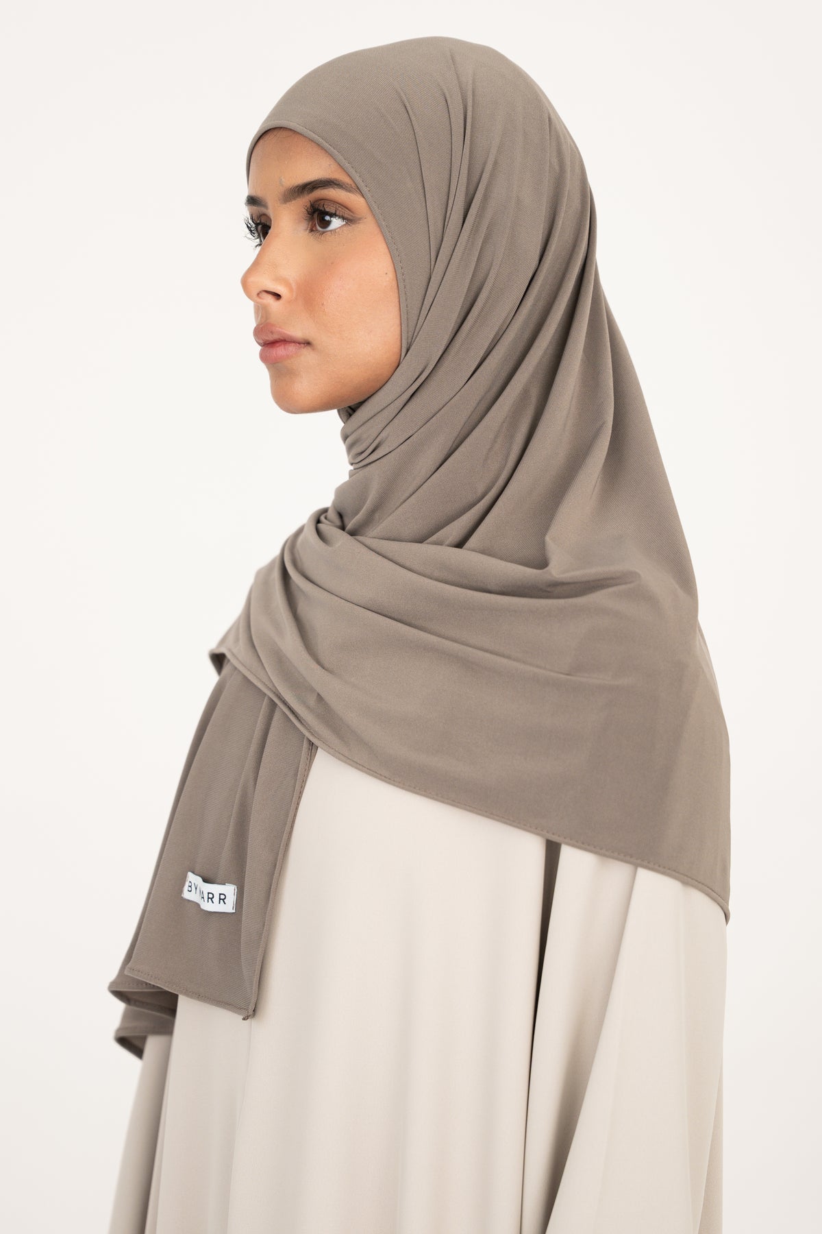 Premium Jersey Hijab - Mushroom