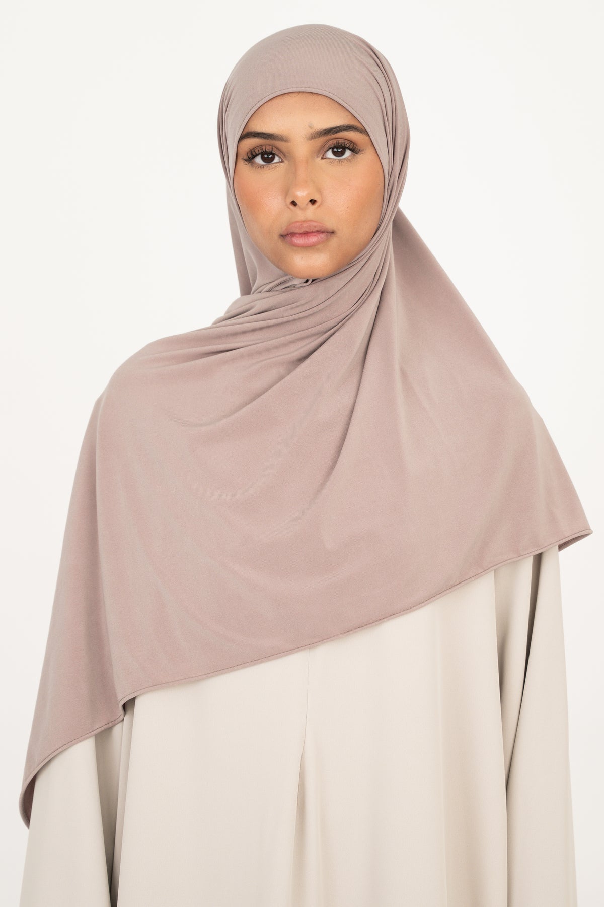 Premium Jersey Hijab - Muted Rose