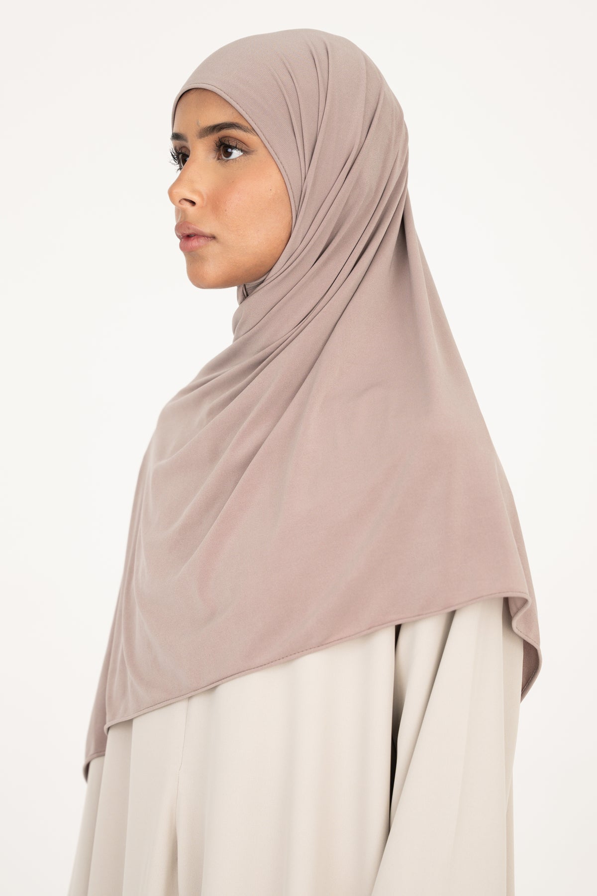 Premium Jersey Hijab - Muted Rose