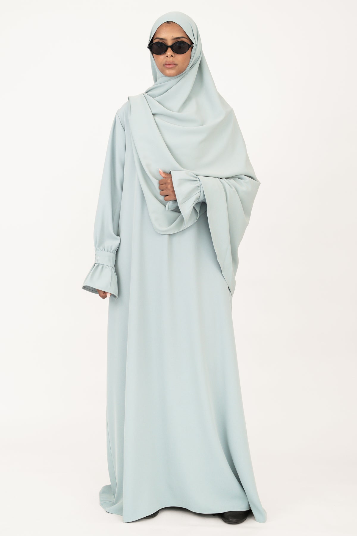 Lumine Abaya - Misty Blue