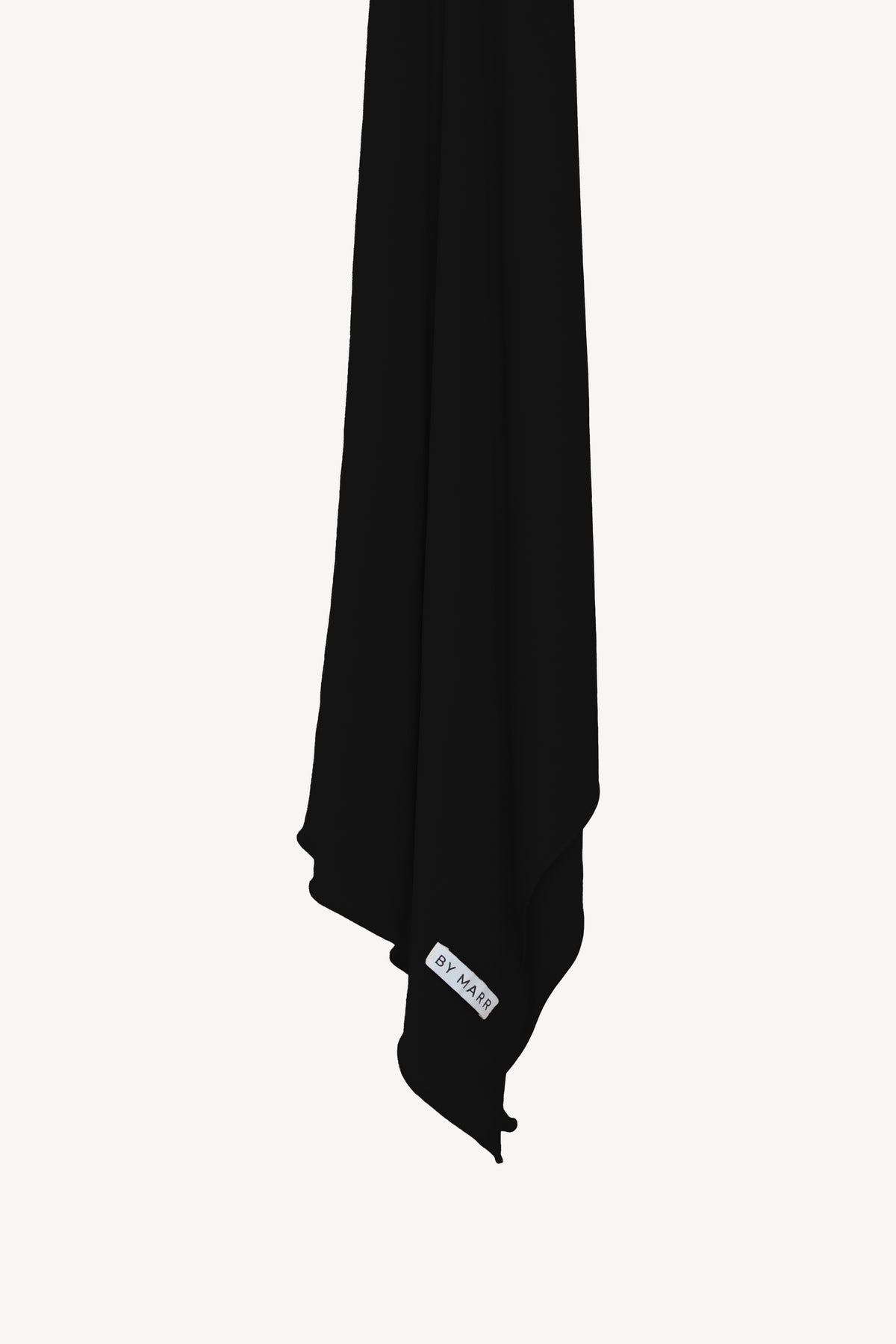 Premium Jersey Hijab - Essential Black